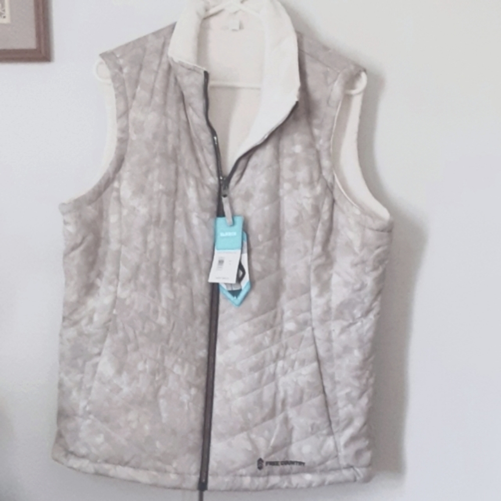 Free People Womans Reversible Vest